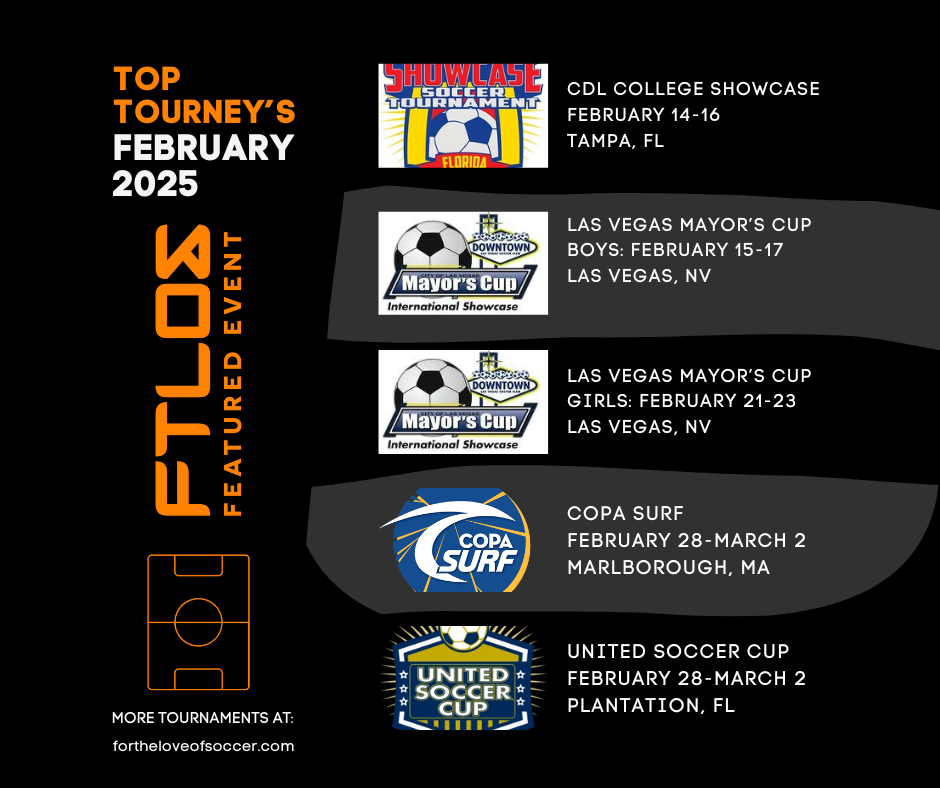 February 2025: Four Must-Play Tournaments to Kick Off Your Soccer Season