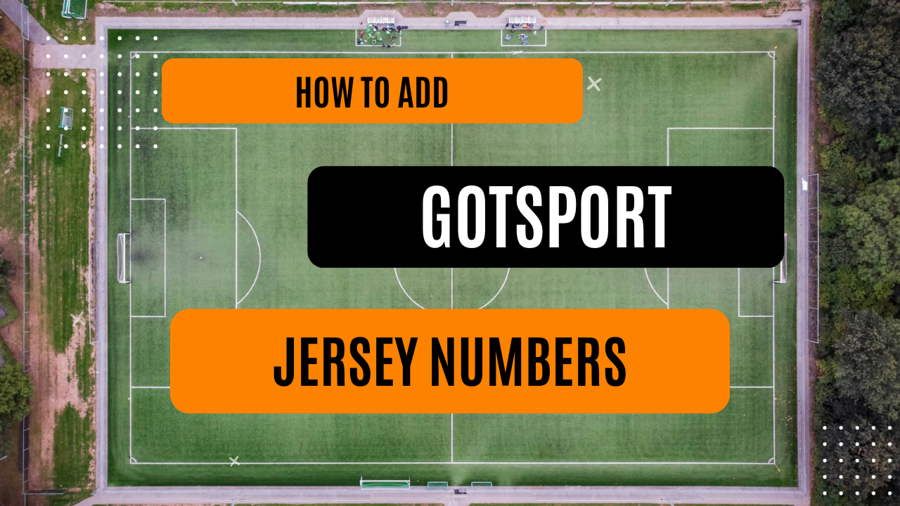 How to add gotsport jersey numbers