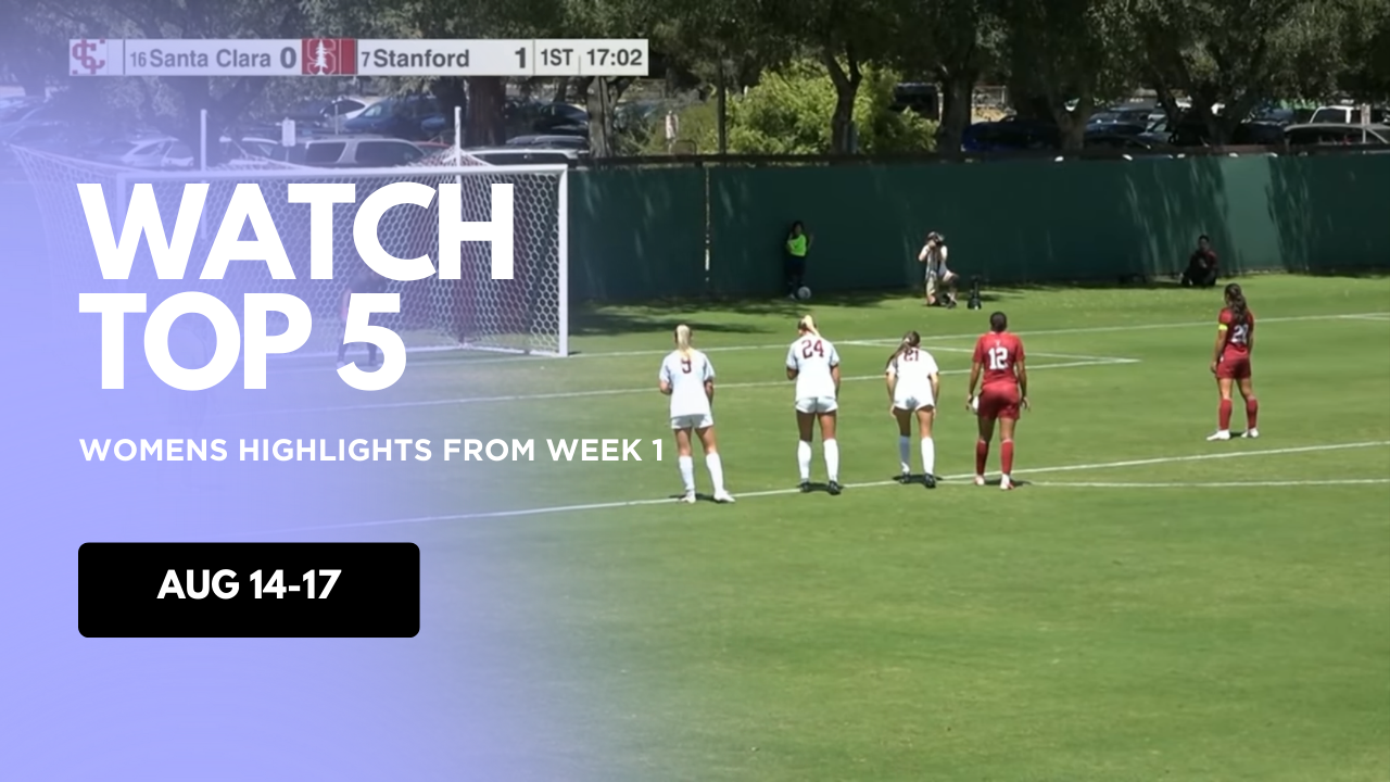 Watch: Top 5 Women's Highlights from Week 1