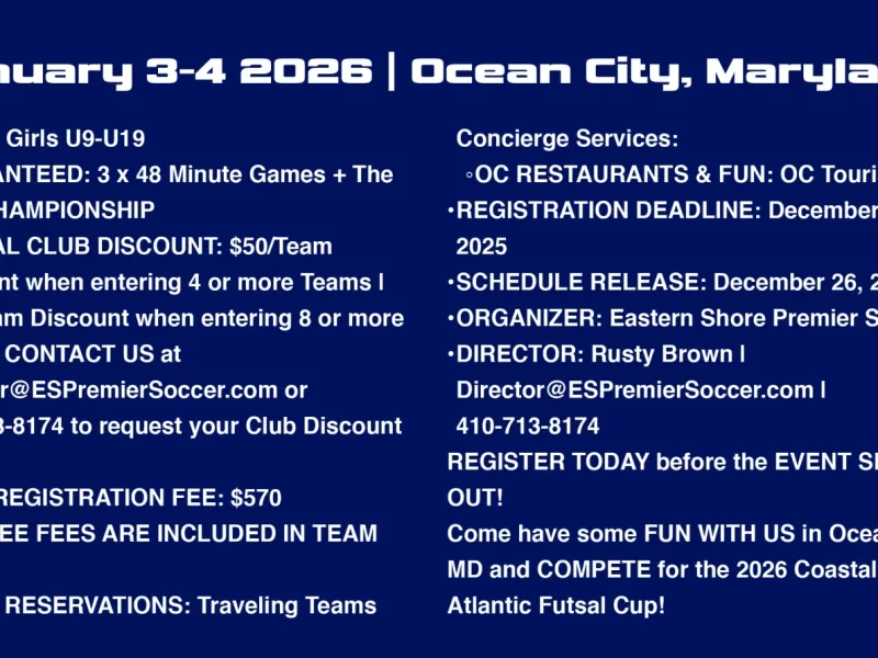 Coastal Atlantic Futsal Cup
