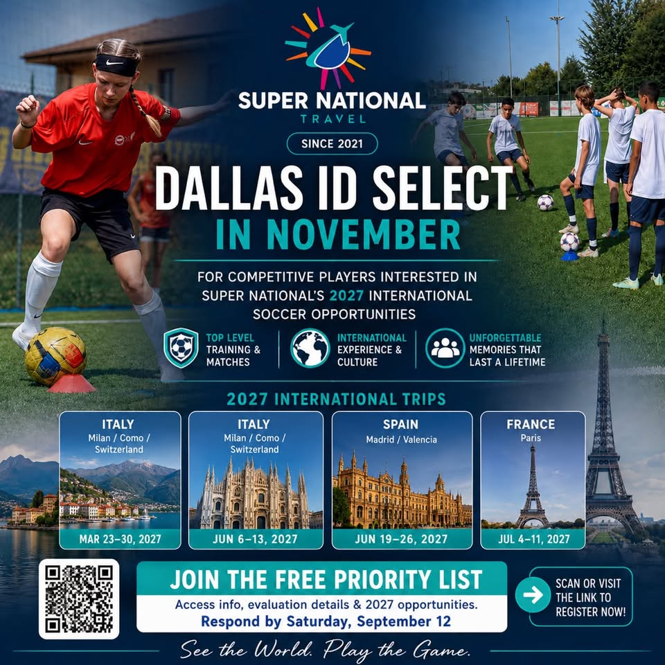2027 INTERNATIONAL SOCCER EXPERIENCES